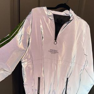 Vintage 3/4 Quarter Windbreaker from Boohoo MAN